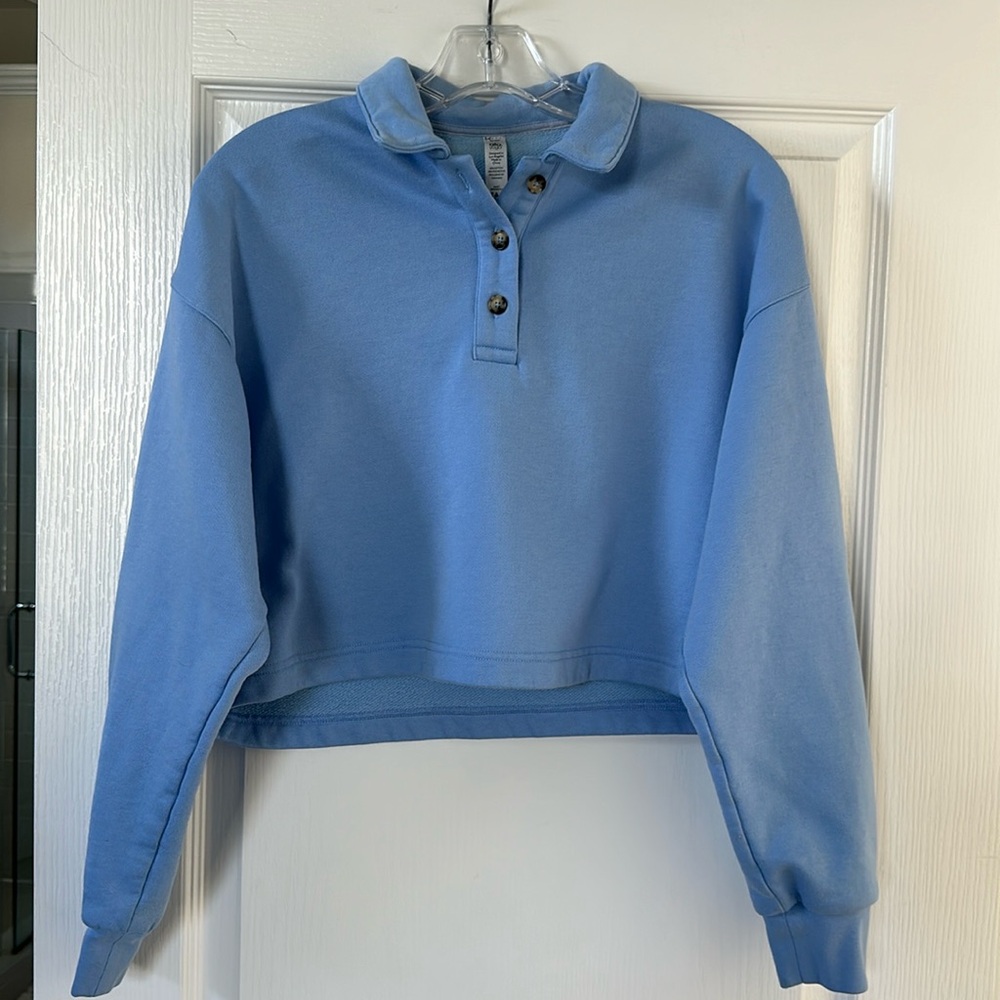 Alo Yoga Polo Club Henley Pullover Size XS